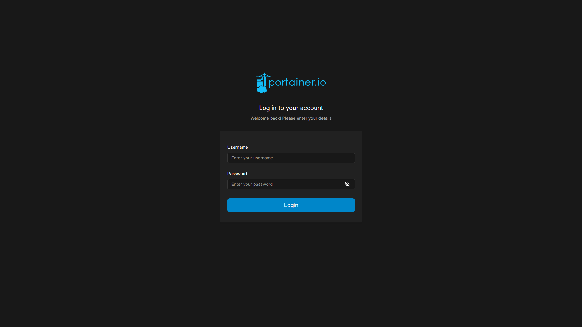 portainer web interface