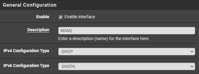 interface setup on pfsense. How to Set Up Dual/Multi-WAN in pfSense.