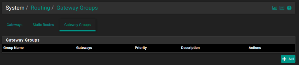 gateway groups in pfsense.