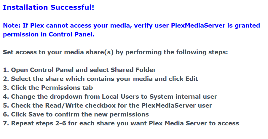 plex user permission settings.