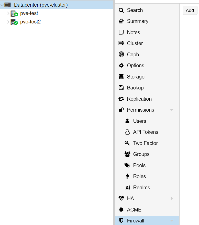 proxmox datacenter firewall. How to Configure the Firewall on Proxmox.