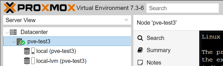 proxmox ve version updated!