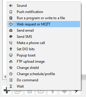 mqtt option in blue iris.