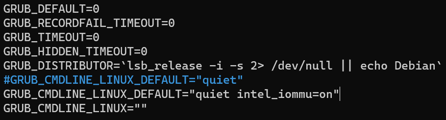 grub changes in proxmox. How to Set Up GPU Passthrough on Proxmox