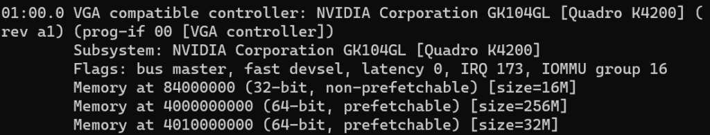 gpu group number in proxmox.