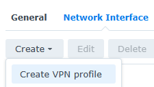 creating a vpn profile.