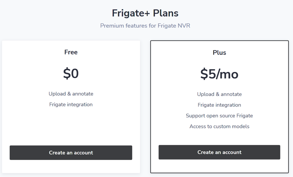 frigate pricing.