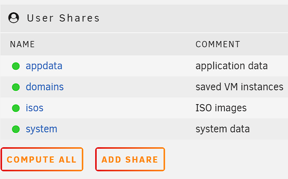 How to Delete a Share in Unraid 7 showing share deleted.