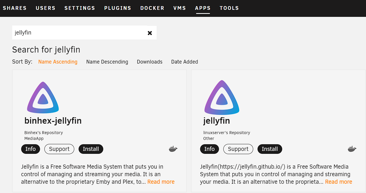 How to Install Jellyfin on Unraid in 2024 WunderTech