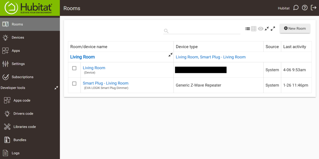 hubitat dashboard. hubitat vs. home assistant.