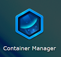 Container Manager on a Synology NAS.