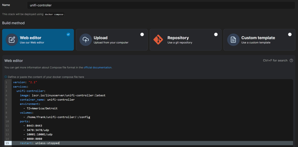 install the unifi controller on a raspberry pi