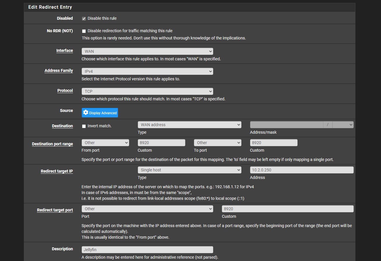 how to access jellyfin remotely with port forwarding. 