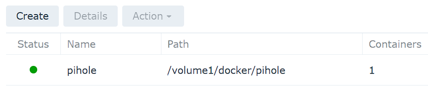 confirming pi-hole is running.