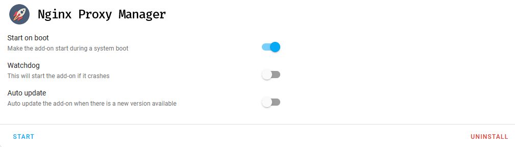 setting nginx proxy manager to start on boot.