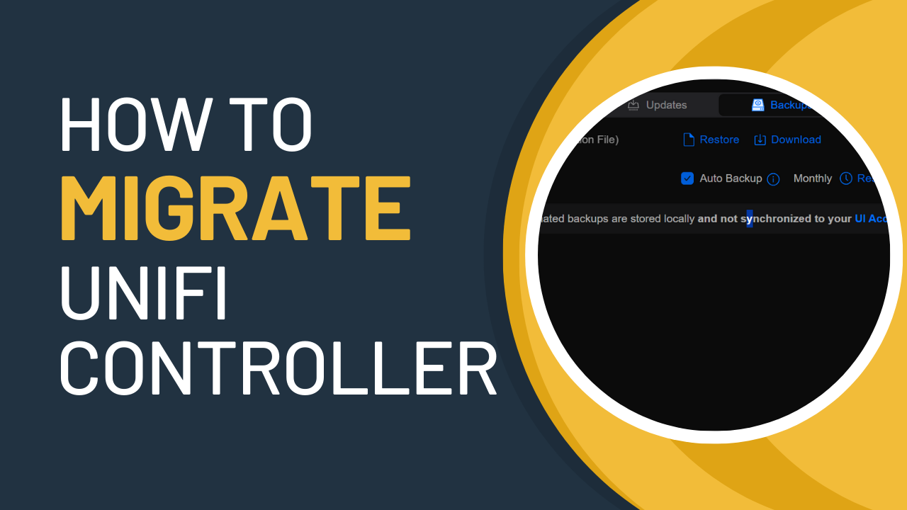 Read more about the article How to Migrate the UniFi Controller