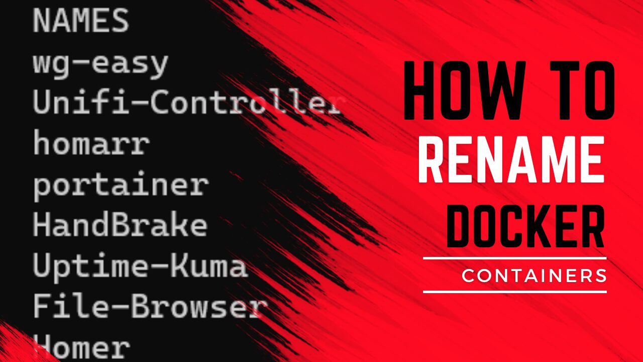 Read more about the article How to Rename a Docker Container