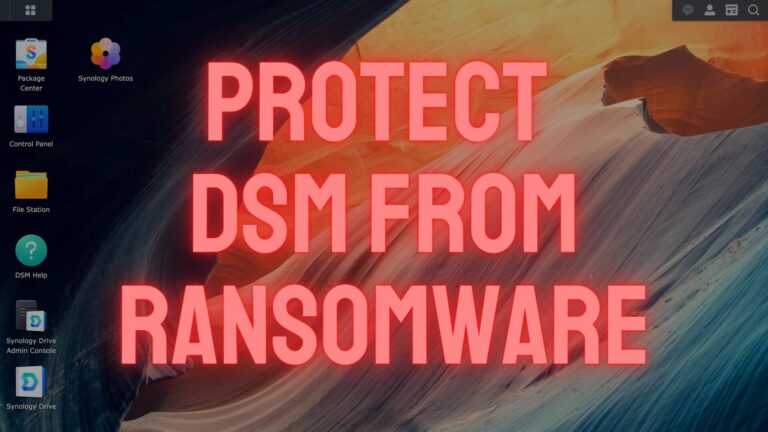 Steps for Protecting a Synology NAS from Ransomware Attacks