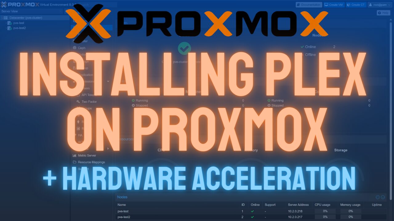 Read more about the article How to Install Plex on Proxmox (+ Hardware Acceleration)