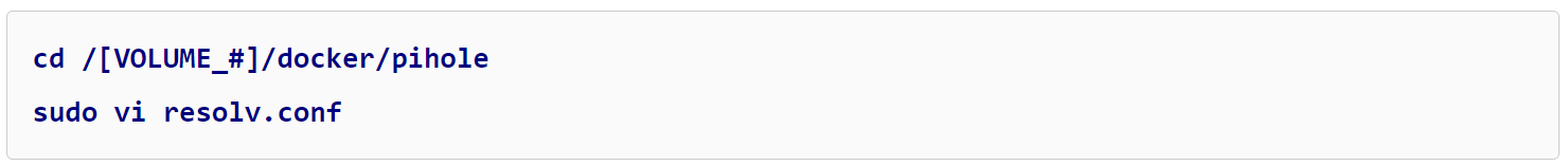 adding a resolv.conf file