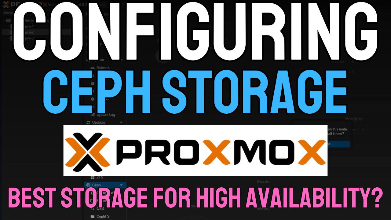 Read more about the article How to Use Ceph Storage on Proxmox