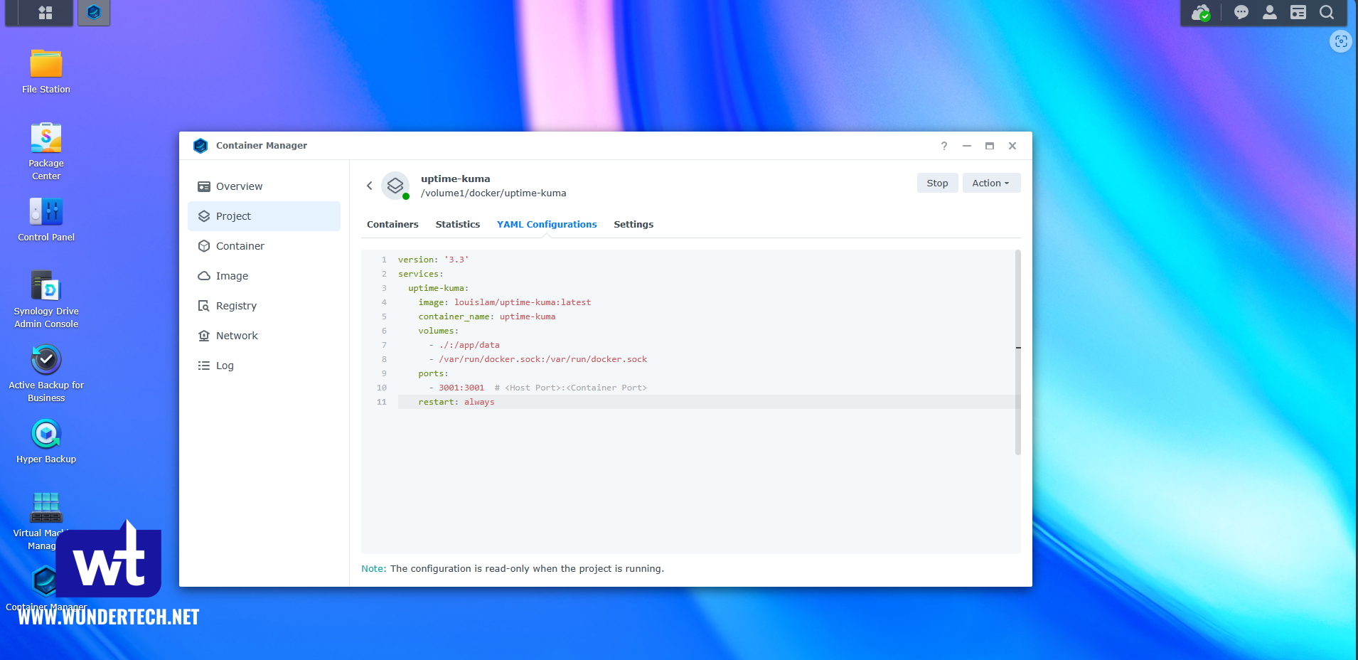 uptime kuma docker compose