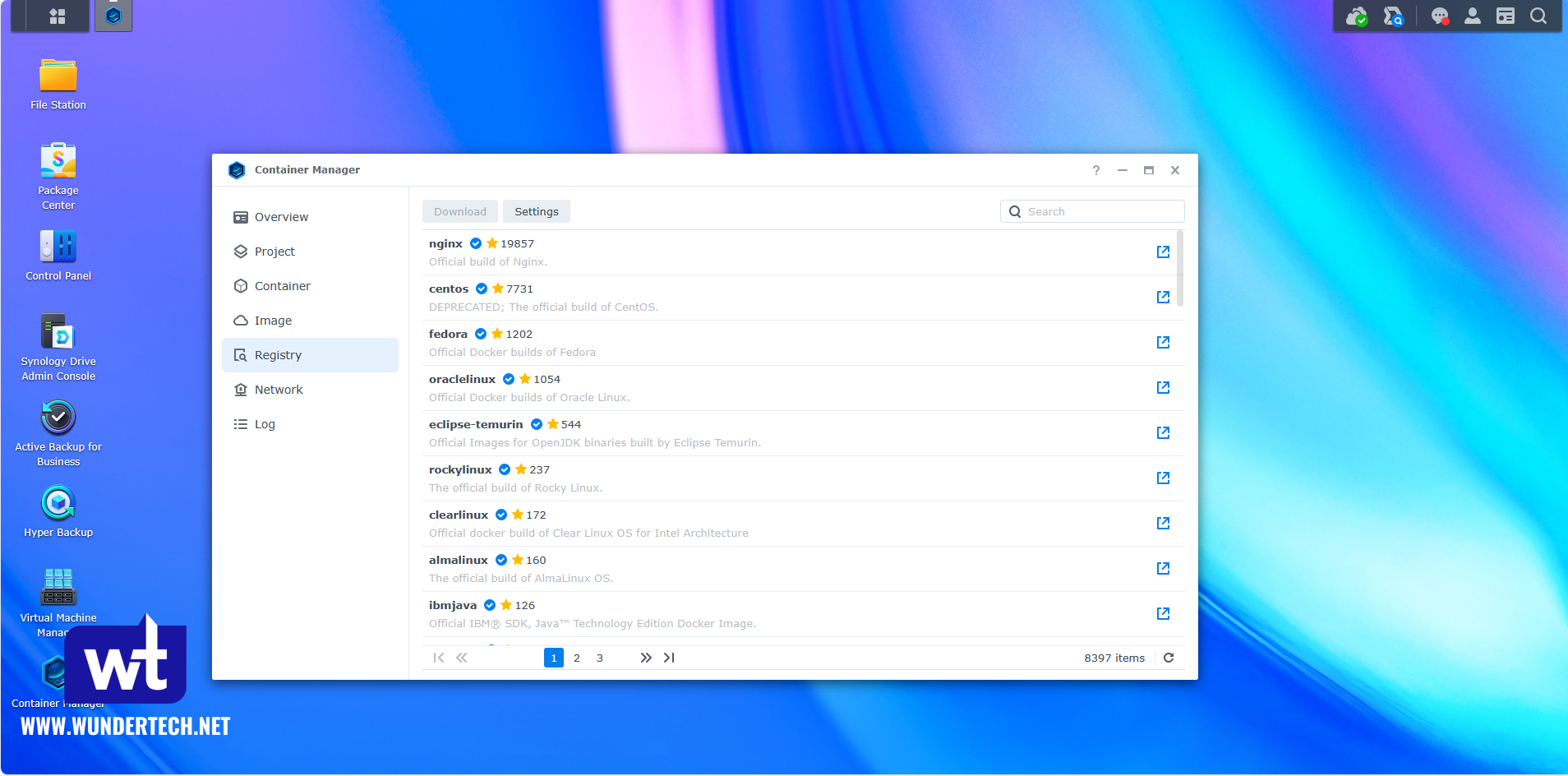 docker registry