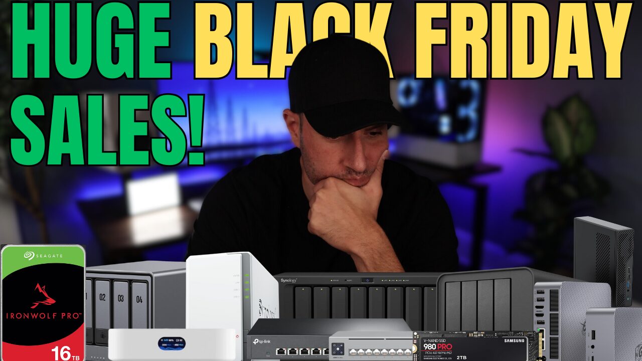 Best Black Friday Deals 2025: Synology, NAS, HDDs, Networking, & More