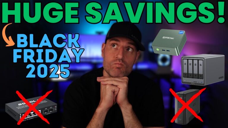 Read more about the article Best Black Friday Deals 2025: Synology, NAS, HDDs, Networking, & More
