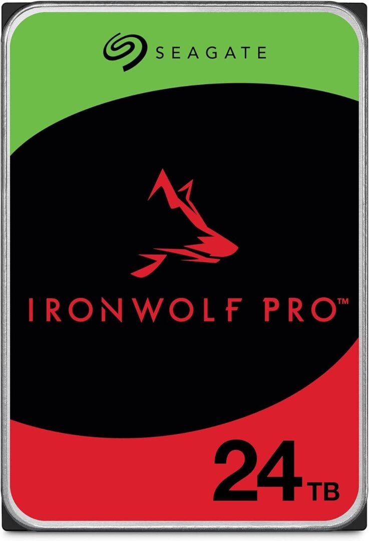 24TB Seagate IronWolf Pro NAS Hard Drive