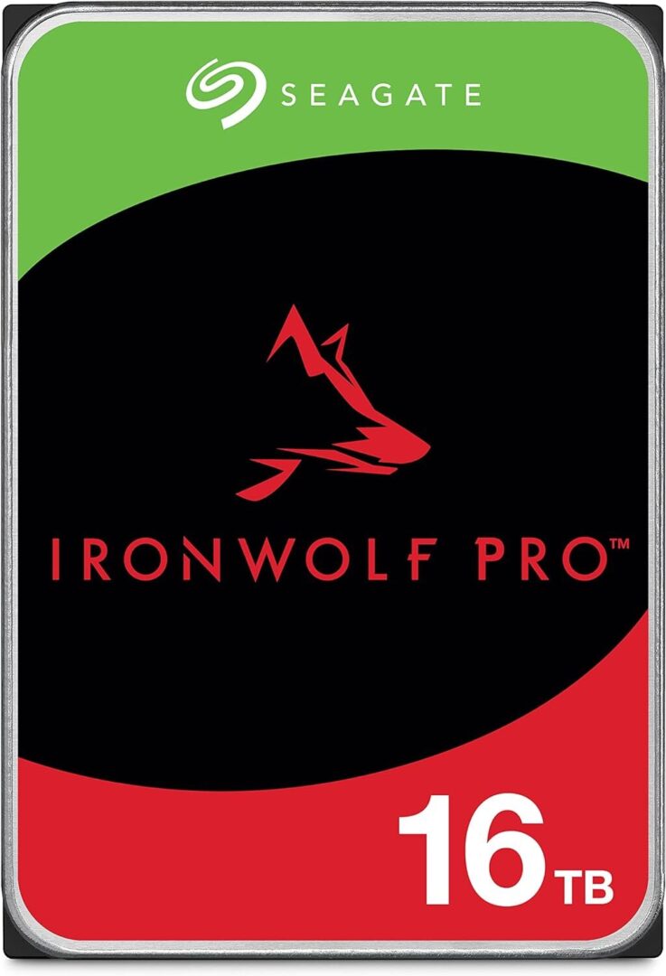 16TB Seagate IronWolf Pro NAS Hard Drive