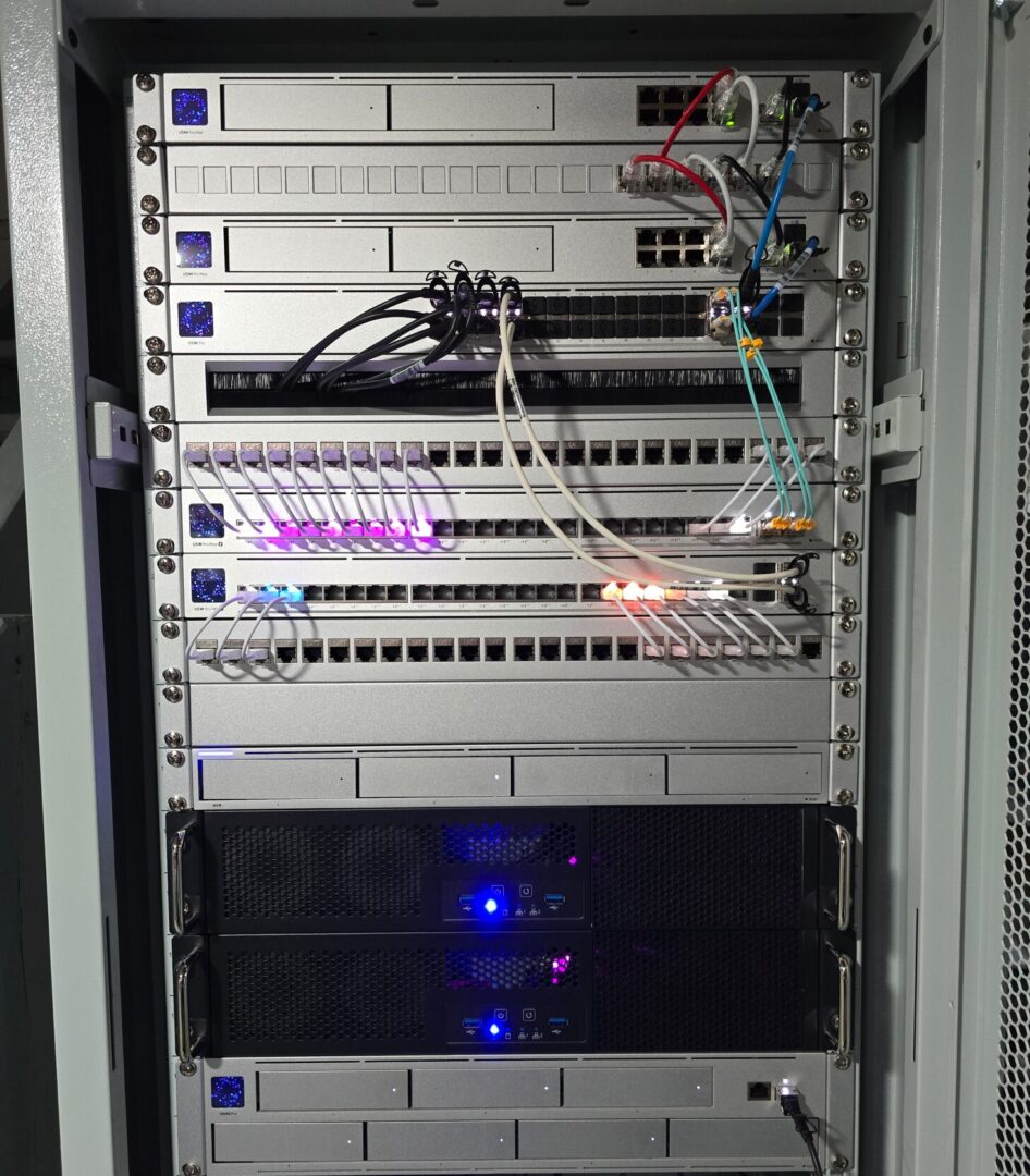 my current server rack setup
