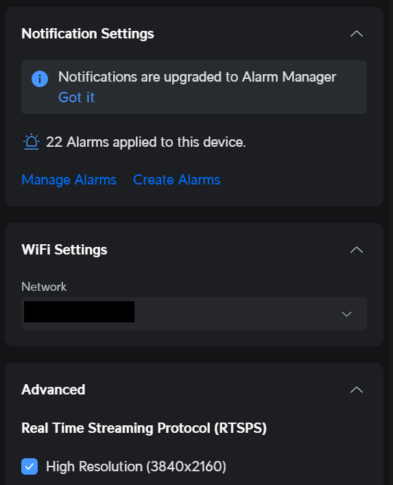 Notification Settings