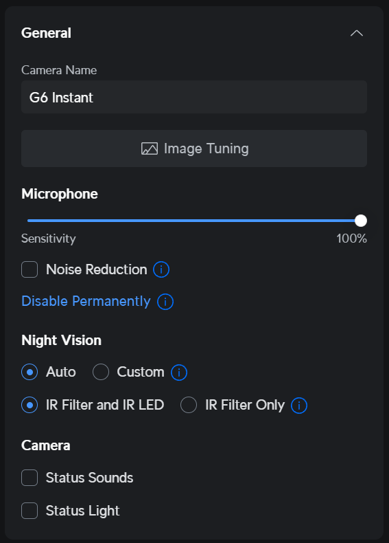 Image Options
