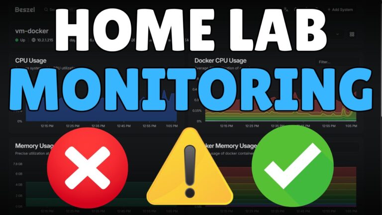 Read more about the article How to Completely Monitor your Home Lab