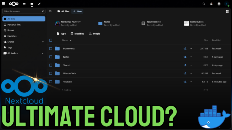 Read more about the article Nextcloud AIO: Build the Ultimate Private Cloud