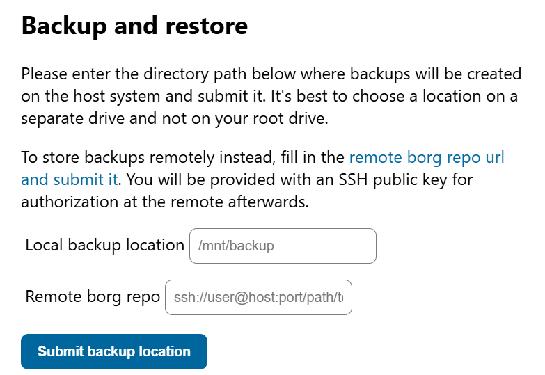 Nextcloud AIO backup and restore